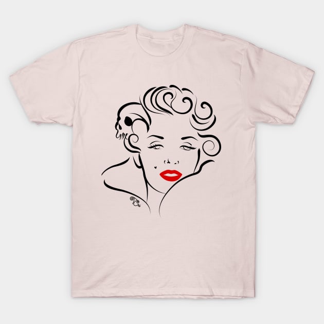 Marilyn T-Shirt by Toni Tees
